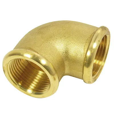 Produktbild von Rohrbogen, 90° mit Innengewinde 1 1/2" Messing