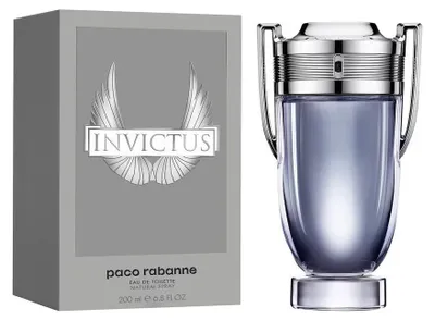 Produktbild von Rabanne Invictus, Männer, 200 ml, Spray, ALCOHOL DENAT, PARFUM (FRAGRANCE), AQUA (WATER), BENZYL SALICYLATE, LIMONENE, ETHYHEXYL..., 1 Stück(e)