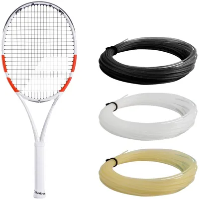 Produktbild von BABOLAT Pure Strike Team Unstrung Tennisschläger, weiß-rot-schwarz, Griff 3