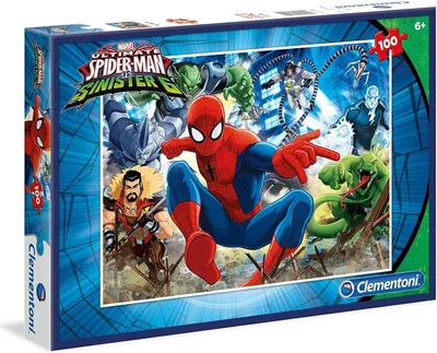 Immagine prodotto di Puzzle Clementoni - Spider-Man, 100 pezzi