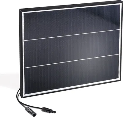 Produktbild von esotec monokristallines Solarmodul, 37Wp, 18V, 490x409x25mm, MC4, 130111