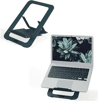 Produktbild von Leitz 63460089 laptop-ständer Laptop- & Tablet-Arm Dunkles Grau 43,2 cm (17")