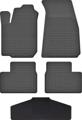 Produktbild von Gummi Fußmatten Set Für: Toyota Celica Viii (1999-2006) Gummimatten Schwarz
