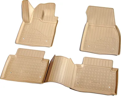 Immagine prodotto di tappetini in gomma 3D per RANGE ROVER Evoque | L551 | dal 2019 | beige con bordo
