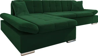 Produktbild von MIRJAN24 Ecksofa Malwi mit Regulierbare Armlehnen, Schlaffunktion und Bettkasten, L-Form Sofa vom Hersteller (Kronos 19, Seite: Links)
