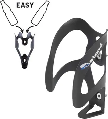 Produktbild von Messingschlager Flaschenhalter Alu Trans-X O-Stand schwarz