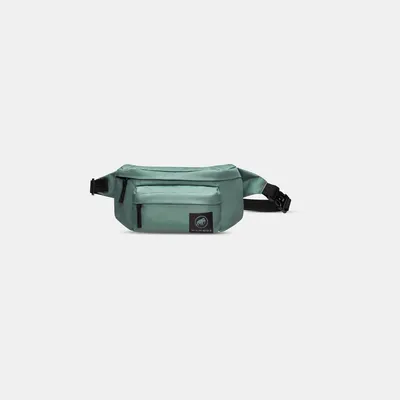 Xeron Neuveville Waistpack von Mammut in mintgrün; mit einer vorderen Reißverschlusstasche und verstellbarem Gurt.