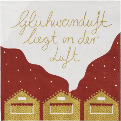 Produktbild von Cocktailserviette "Glühweinduft"