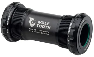 Produktbild von Wolf Tooth Tretlager BSA Shimano 24 mm schwarz