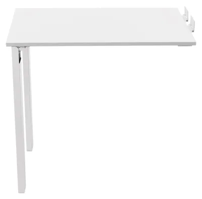 Image de Table à manger, modèle pliant, style moderne, BLANC
