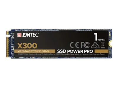 Produktbild von Emtec X300, 1 TB, M.2, 2500 MB/s