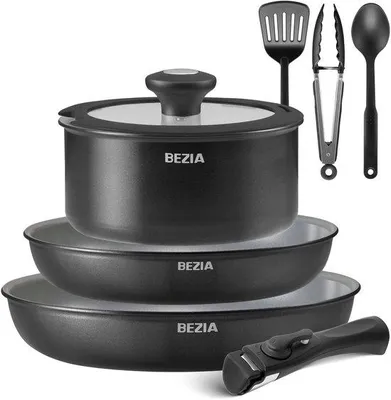 Obrázok produktu pre Indukčná súprava hrncov, 9-dielna, pre kuchyňu