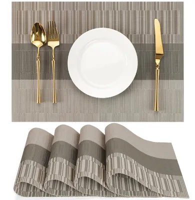 Productafbeelding van Placemats van pvc, 4 stuks