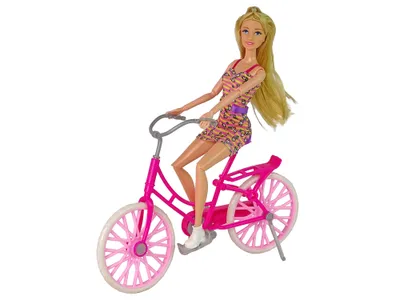Obrázek produktu pro LEAN Toys 15172 Panenka na kole, růžová
