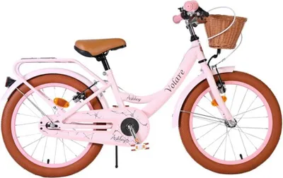 Immagine prodotto di Bicicletta per bambini Volare Ashley - Ragazze - 18 pollici - Rosa - Due freni a mano