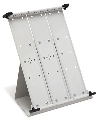 Produktbild von tarifold tdisplay Tischständer DIN A4 lichtgrau für 30 Sichttafeln DIN A4
