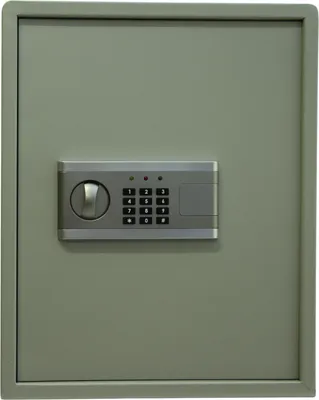 Produktbild von Tresor Safe Elektronischer Möbeltresor Wandtresor Geldschrank Dokumententresor XL - C4 silber