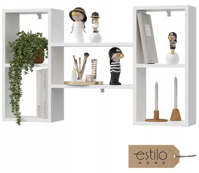 Immagine prodotto di Scaffale da parete 100 cm – Scaffale sospeso in MDF – Libreria per soggiorno, camera da letto, cucina
