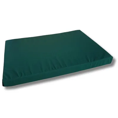 Image de Coussin 120x80x10 cm pour canapé palette 120x80 cm avec fermeture éclair - Siège / Assise vert