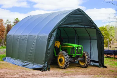 Obrázek produktu pro ShelterLogic fóliový stan garážový přístřešek zelený 610x390x370 cm