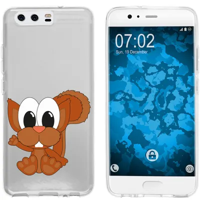Produktbild von PhoneNatic Case kompatibel mit Huawei P10 Plus Silikon-Hülle Cutiemals M8