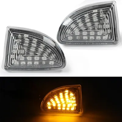 Für Smart ForTwo 451 ab 2007-2014 2x LED Klarglas Seitenblinker Blinker SET in der Farbe von Goingfast