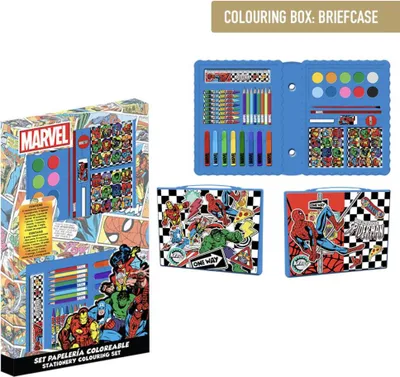 Produktbild von Cerda Group Avengers Schreinset Schachtel 26.7x45.3x3.0 Cm Mehrfarbig Mehrfarbig One Size