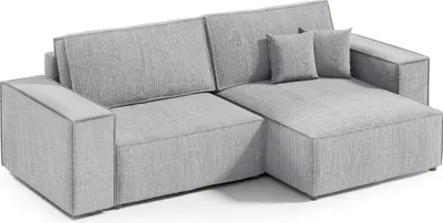 Produktbild von Intenso Ecksofa mit Schlaffunktion Poso Mini, Grau