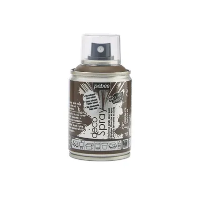 Immagine prodotto di Pébéo Decospray vernice acrilica spray, 100 ml, cioccolato