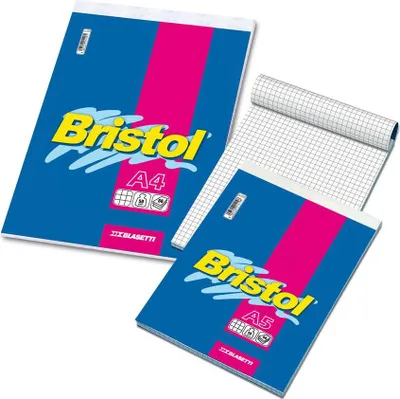 Image de Blasetti Bristol bloc-notes A4 60 feuilles Multicolore