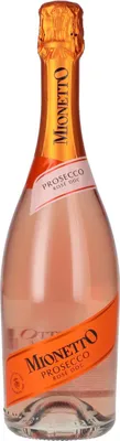 Image de Mionetto Prosecco Rose couleur fleur de pêcher rose Vegan 750ml