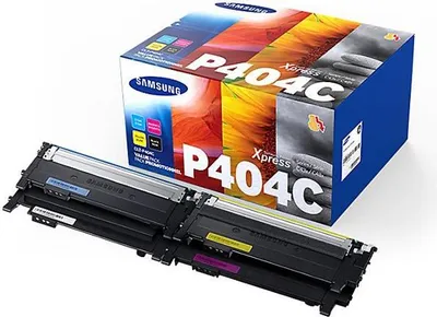 Obrázok produktu pre Samsung CLT-P404C, 1500 strany, 1000 strany, Čierna, Azúrová, Purpurová, Žltá