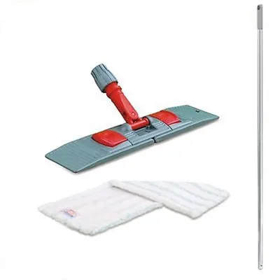 Produktbild von Set mit 1 Wischmopp "Premium" 40 cm Mikrofaser
