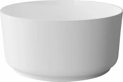 Immagine prodotto di ESTATIS vasca in marmo fuso ø110x51cm, bianco opaco