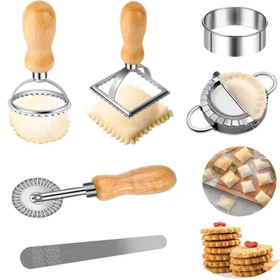 Productafbeelding van Wonton Dumplingmachine, koekjesvorm, 6 stuks