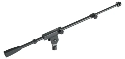 Obrázek produktu pro Gator Frameworks GFW-MIC-0020, mikrofonní stojan s výložníkem, černý, ocel, ocel, 76,2 cm, 228 mm