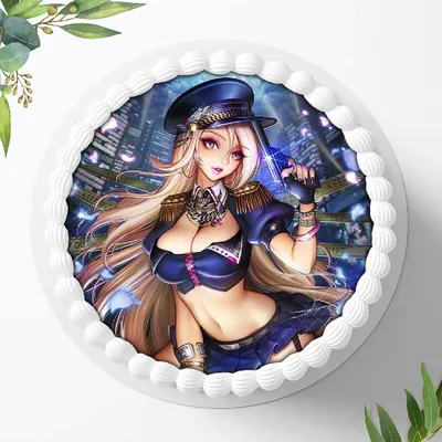 Produktbild von Für die Geburtstags Torte ein Tortenaufleger, Zuckerbild mit dem Motiv: Anime Manga, Essbares Foto für Torten, Fondant, Ø 20cm, 0315w