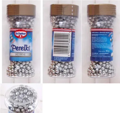 Obrázok produktu pre Dr. Oetker Strieborné kúpeľové perly 42 g