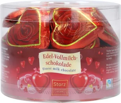 Produktbild von Storz Rosenherz, Schokolade, 40 Stück