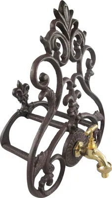 Produktbild von Schlauchhalter Wasserschlauchhalter Gartenschlauch Brunnen Eisen Wasserhahn a