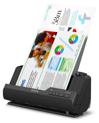 Image de Epson ES-C320W Chargeur automatique de documents (ADF) + scanner à feuilles 600 x 600 DPI A4 Noir