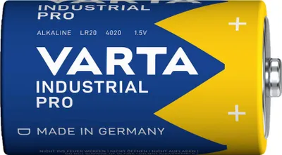 Produktbild von Varta 04020211111, Einwegbatterie, D, Alkali, 1,5 V, 1 Stück(e), 17000 mAh
