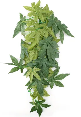 Produktbild von Grüne künstliche Pflanze gefälschte Blätter Aquarium Fischtank Reptilien Terrarium Ornamente Nachbildung 40 cm