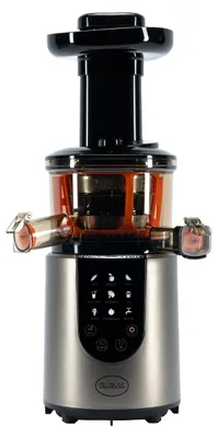 Saftpresse mit digitalem Display, 200 W, 1 l, silber