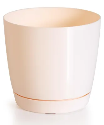 Produktbild von Prosperplast Pflanzentopf - Kunststoff - beige - D14 x 13 cm