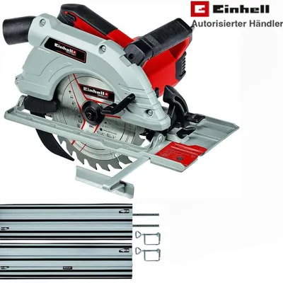 Produktbild von Einhell Handkreissäge TE-CS 190/1 / 1500 W, Führungsschiene 2 x 100 cm