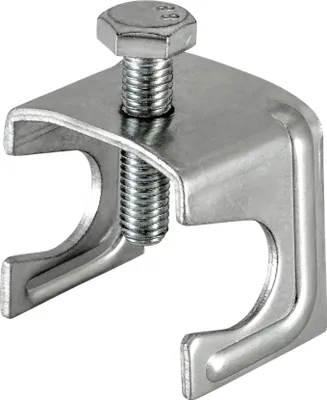Produktbild von Obermoser Bewehrungsklemme, T-, Kreuzverbindungen, gvz., Schraube M8x35, 1 Stk.