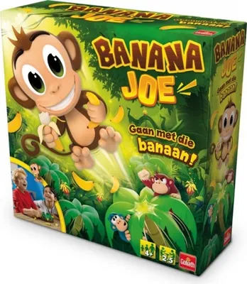 Produktbild von Goliath Banana Joe, Brettspiel, Feinmotorik (Geschicklichkeit), 4 Jahr(e), Familienspiel