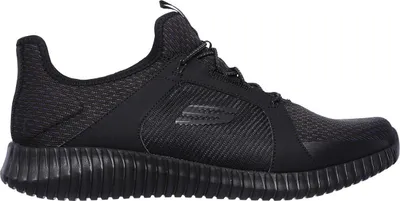 Produktbild von Skechers Elite Flex, Männlich, Erwachsener, Modische Sneakers, Schwarz, Weiß, Einfarbig, Schnürverschluss