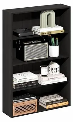 Immagine prodotto di Libreria aperta in legno a quattro ripiani per una soluzione versatile in ogni stanza